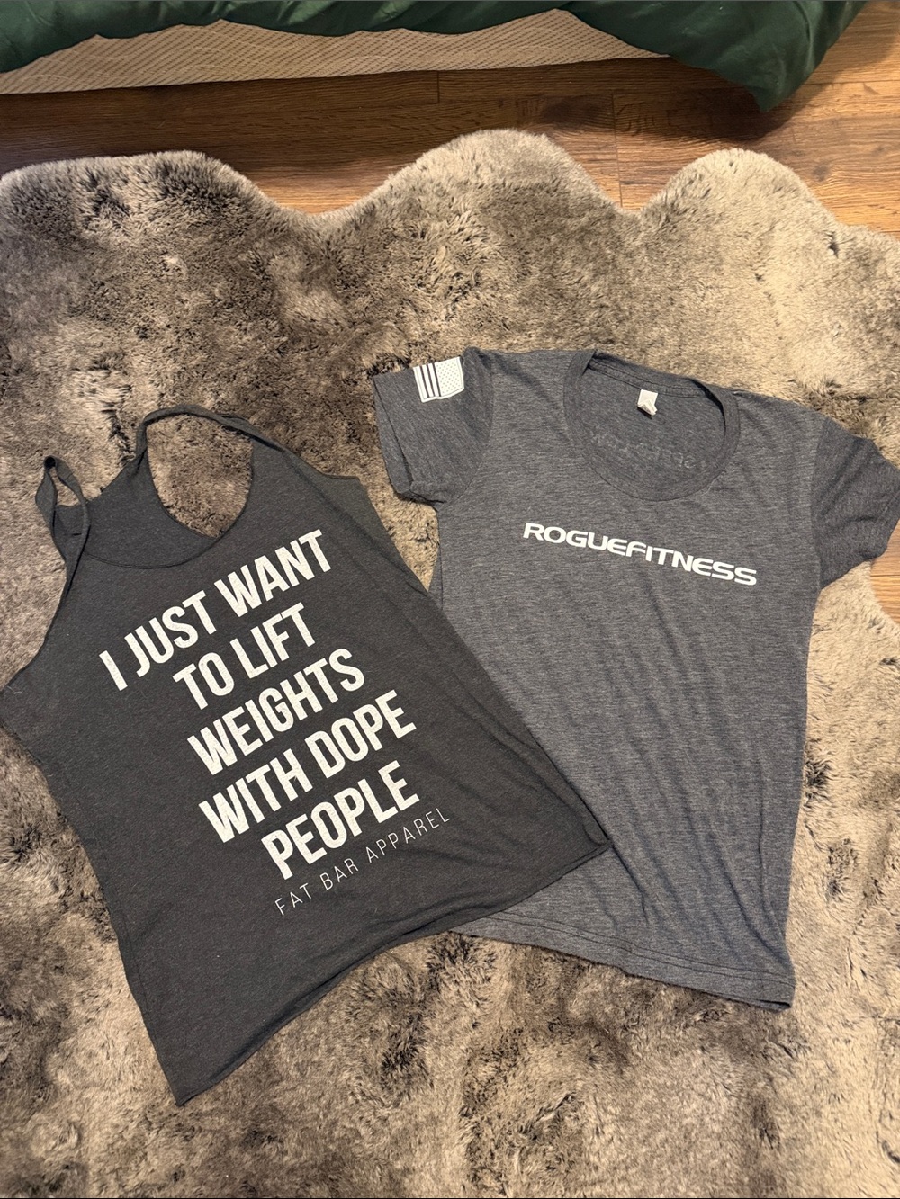 Rogue Fitness and Fat Bar Apparel bundle